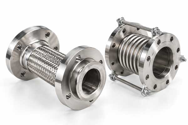 Custom stainless steel metal hose assemblies, bellows and expansion joints