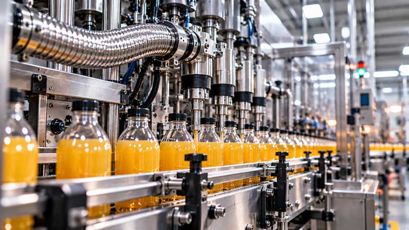 Food and beverage production line