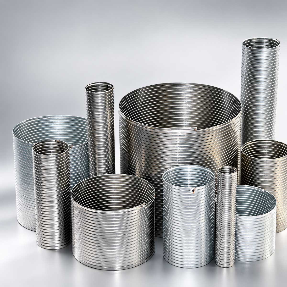 Flexible metallic tubing and conduit available in custom cut lengths